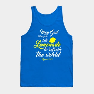 Lemonade Christian Shirts Tank Top